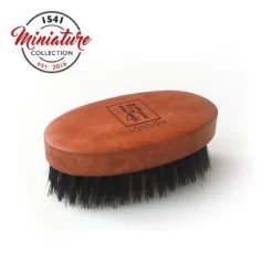 1541 London Mini Beard & Moustache Brush Pearwood