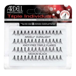 Ardell Triple Individuals Duralash Knot Free Flares Medium Black