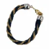 Armband Braided Gold Black