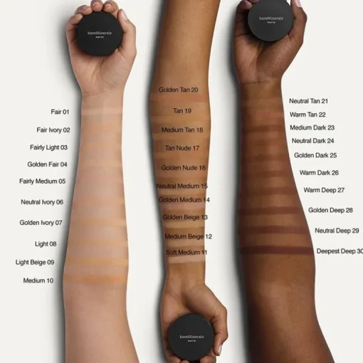 Bare Minerals Foundation Matte Medium Tan 6g