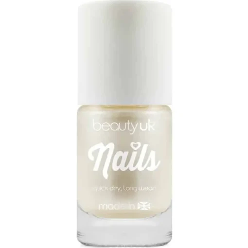Beauty UK Candy Pearl Nail Polish – White