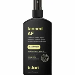 b.tan Tanned AF Intensifier Deep Tanning Dry Spray Oil 236ml