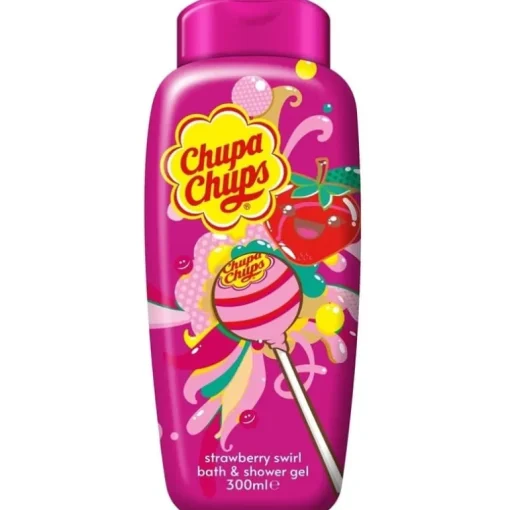 Chupa Chups Bath & Body Wash Strawberry Swirl 300ml