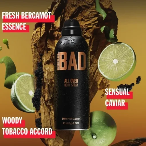 Diesel Bad All Over Body Spray 200ml