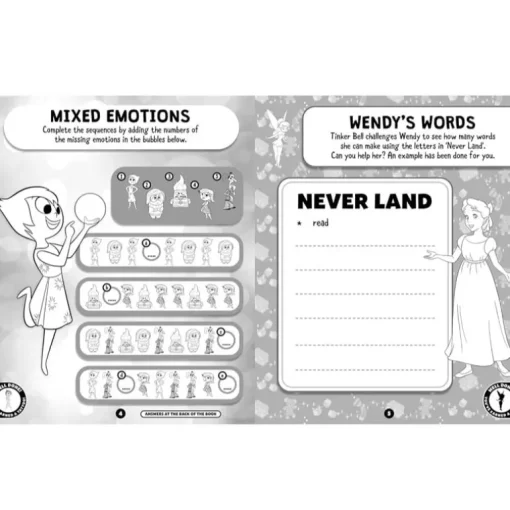 Disney Tattoo And Activity Book
