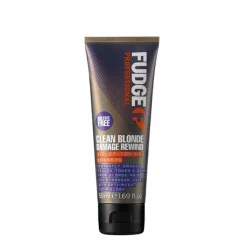 Fudge Clean Blonde Damage Rewind Violet Shampoo 50ml