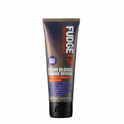 Fudge Clean Blonde Damage Rewind Violet Shampoo 50ml