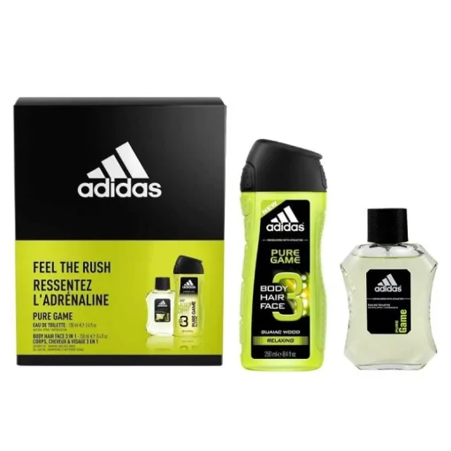 Giftset Adidas Pure Game Duo Edt 100 ml + Shower Gel 250 ml