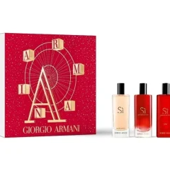 Giftset Armani Si 15ml + Si Passione 15ml + Si Pasisone Eclat 15ml