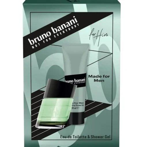 Giftset Bruno Banani Made For Men Edt 30ml + Shower Gel 50ml
