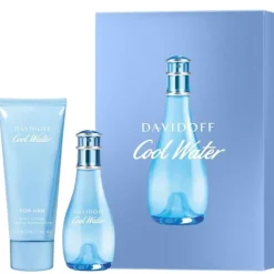 Giftset Davidoff Cool Water Woman Edt 30ml + Body Lotion 75ml