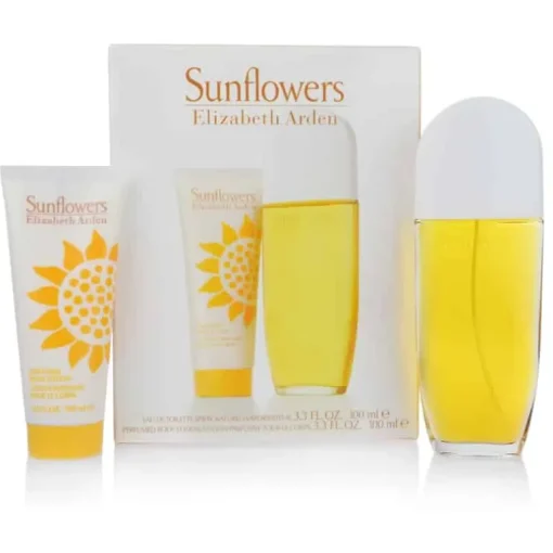 Giftset Elizabeth Arden Sunflowers Edt 100ml + Body Lotion