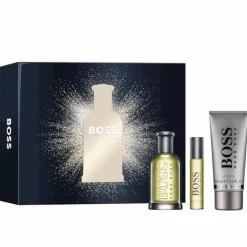 Giftset Hugo Boss Bottled Edt 100ml + Shower Gel 100ml + Edt 10ml