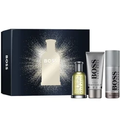 Giftset Hugo Boss Bottled Edt 100ml + Shower Gel 100ml + Deo Spray 150ml