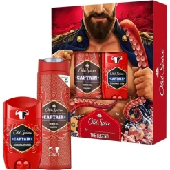 Giftset Old Spice Captain Deo Stick 50ml + Shower gel 250ml