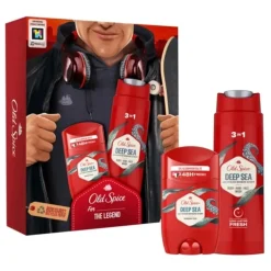 Giftset Old Spice Deep Sea Deo Stick 50ml + Shower gel 250ml