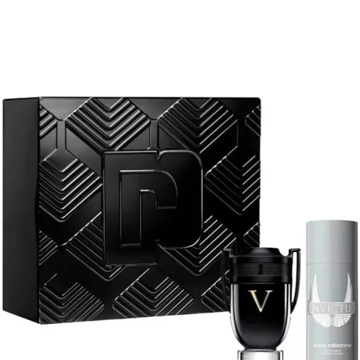 Giftset Paco Rabanne Invictus Victory Edp 100ml + 150ml Deospray