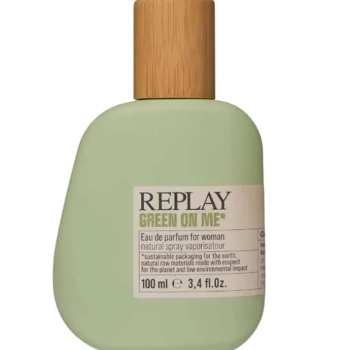 Giftset Replay Green On Me Woman Edp 100ml + Pochette