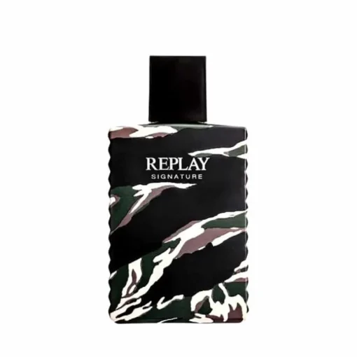 Giftset Replay Signature Man Edt 100ml + Pochette