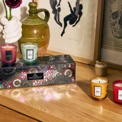 Giftset Voluspa 4 Petite Pedestal Candle Japonica 2024