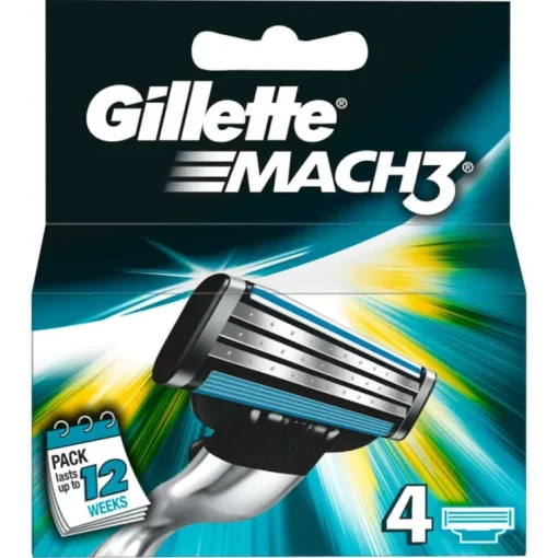 Gillette Mach3 4-pack