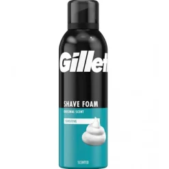 Gillette Sensitive Shave Foam 200ml