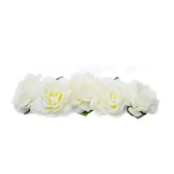 Hairband Blossom Big – White