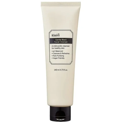 Klairs Gentle Black Facial Cleanser 140ml