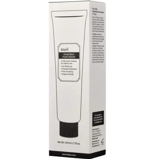 Klairs Gentle Black Facial Cleanser 140ml