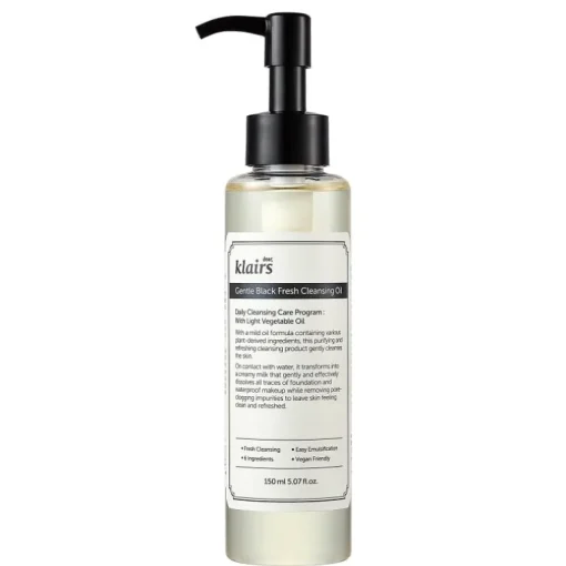 Klairs Gentle Black Fresh Cleansing Oil 150ml