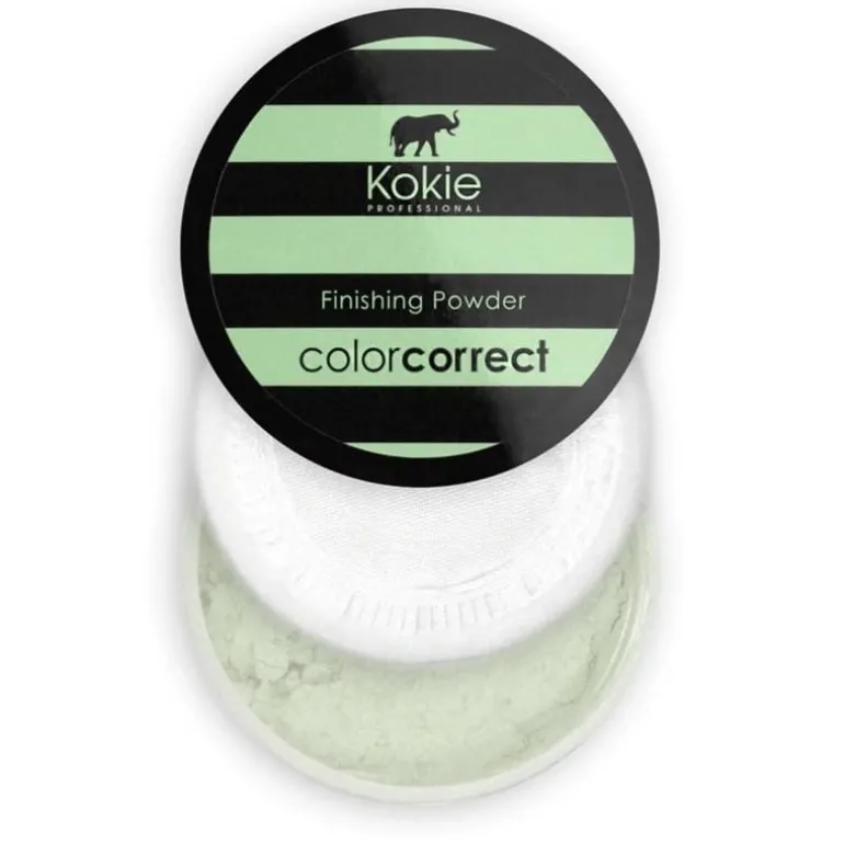 Kokie Color Correct Setting Powder – Green Redness Correction