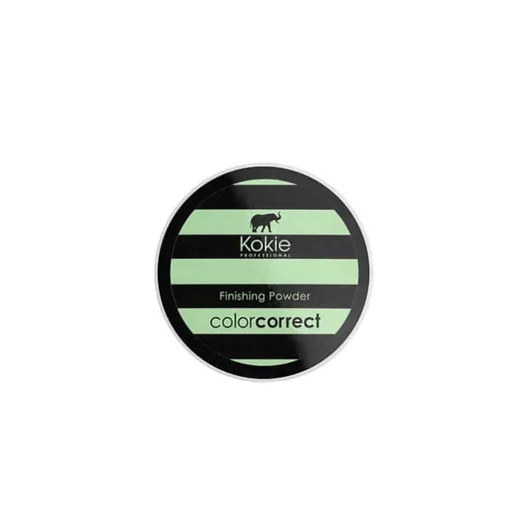 Kokie Color Correct Setting Powder – Green Redness Correction