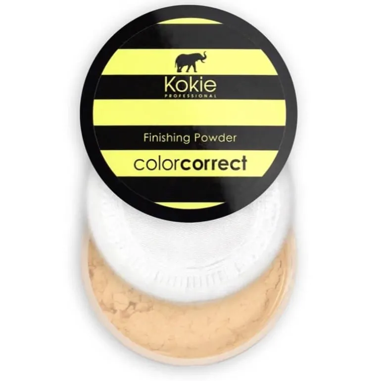 Kokie Color Correct Setting Powder – Yellow Darkness Correction