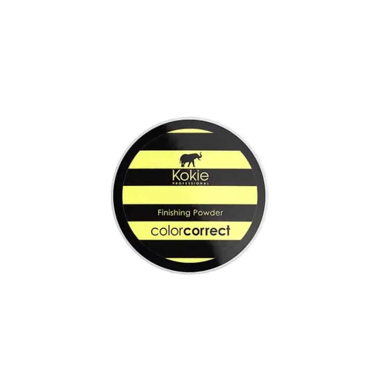 Kokie Color Correct Setting Powder – Yellow Darkness Correction