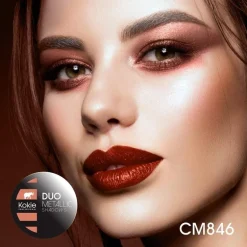 Kokie Duo Metallic Eyeshadow – Beloved