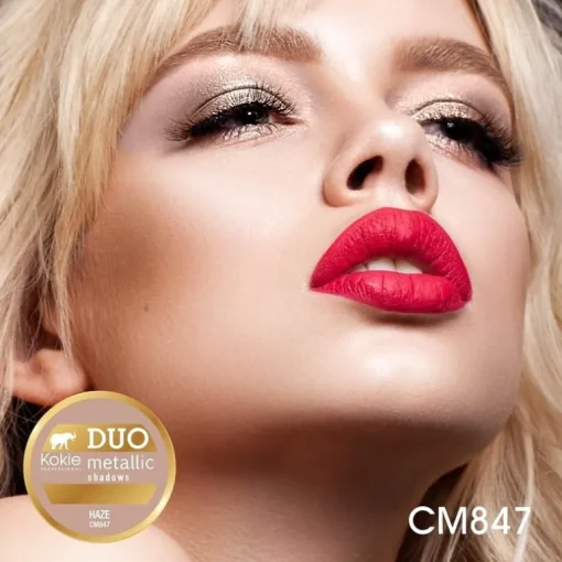 Kokie Duo Metallic Eyeshadow – Haze