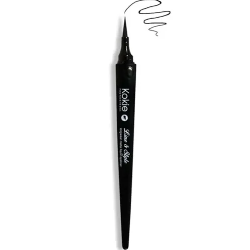 Kokie Line & Style Liquid Longwear Matte Liquid Eyeliner Jet Black