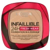 L’Oreal Infaillible 24h Fresh Wear Powder Foundation Golden Beige 140