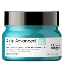 L’Oreal Professionnel Serie Expert Scalp Advanced Anti-Oiliness 2-in-1 Deep Purifier Clay Mask 250ml