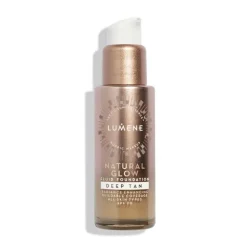 Lumene Natural Glow Fluid Foundation Spf20 Deep Tan 30ml