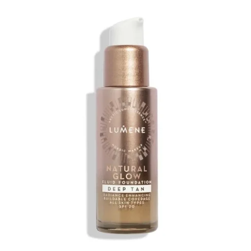 Lumene Natural Glow Fluid Foundation Spf20 Deep Tan 30ml