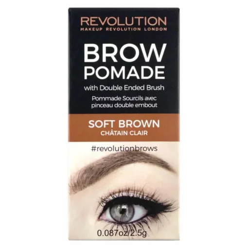 Makeup Revolution Brow Pomade – Soft Brown