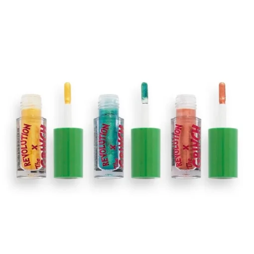 Makeup Revolution x The Grinch Don’t Give a Grinch Liquid Eyeshadow Set