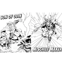 Marvel Thor Colouring Fun