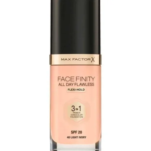 Max Factor Facefinity 3 In 1 Foundation 40 Light Ivory