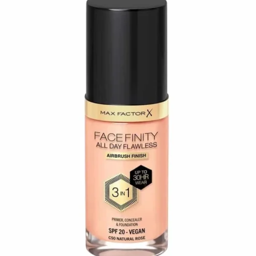 Max Factor Facefinity 3 In 1 Foundation 50 Natural