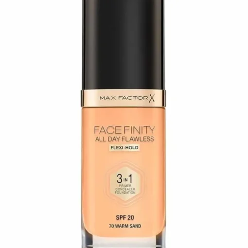 Max Factor Facefinity 3 In 1 Foundation 70 Warm Sand