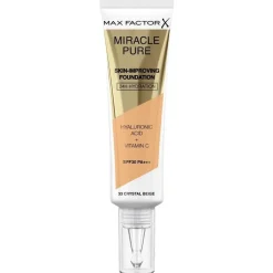 Max Factor Miracle Pure Skin-Improving Foundation 33 Crystal Beige 30ml