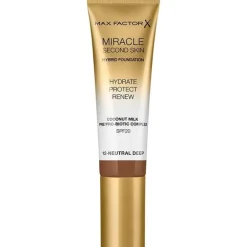 Max Factor Miracle Second Skin Foundation 12 Neutral Deep