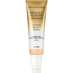 Max Factor Miracle Second Skin Foundation 01 Fair
